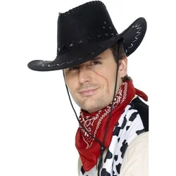 Sombrero Vaquero Western Ala Ancha – Gamuza Artificial Hombre y Mujer