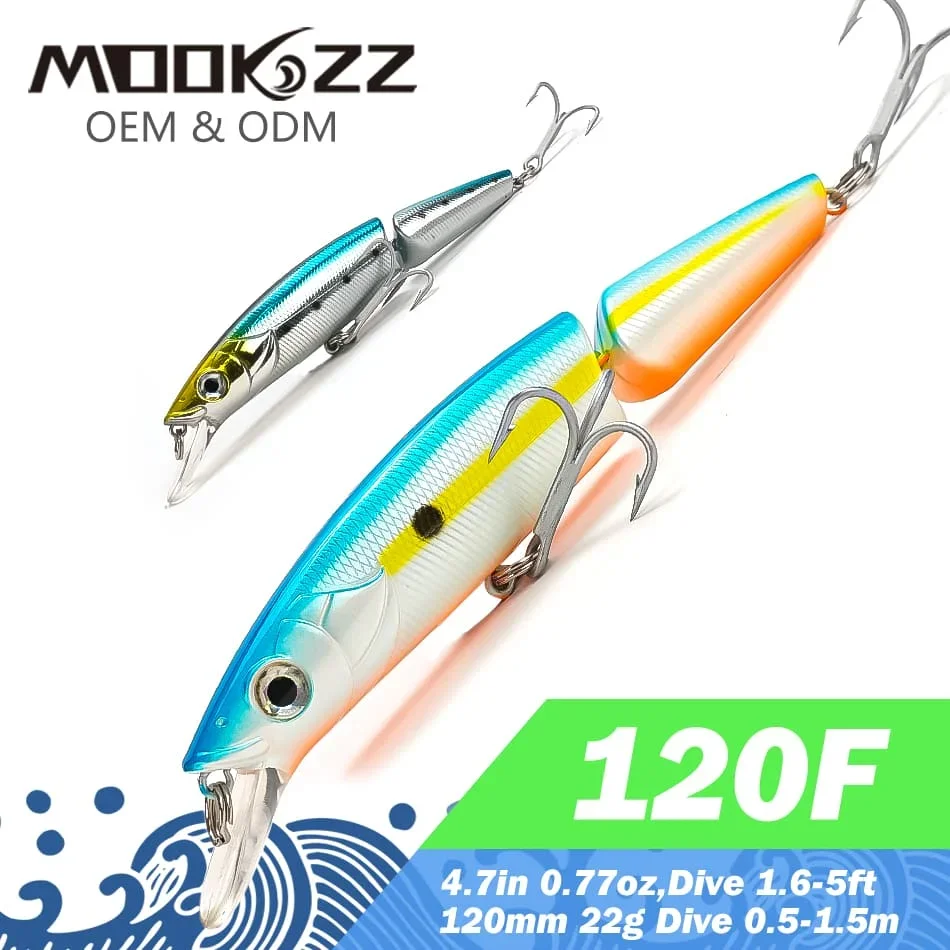 MOOKZZ Minnow flotante 22g - Señuelo duro de pesca, gran oferta