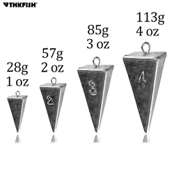 THKFISH Plomos piramidales - Colgantes para pesca en agua dulce
