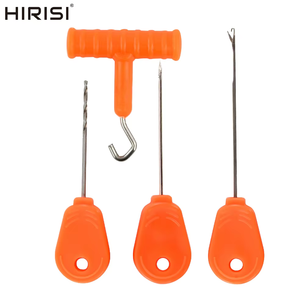 Hirisi BT05 Aguja de cebo para carpa con caja herramientas