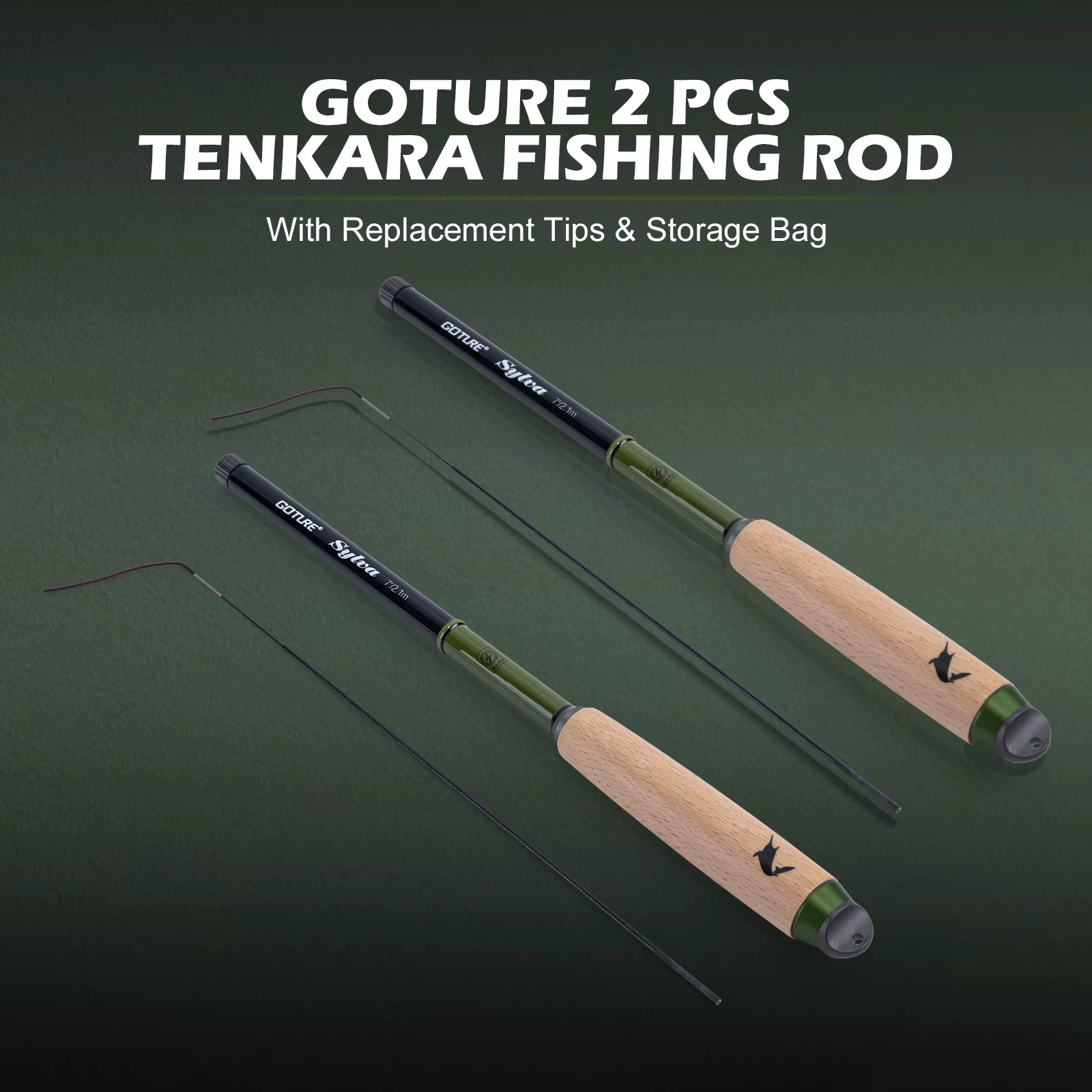 Caña Tenkara Goyure SYLVA – Carbono ultraligero para trucha - imagen 2