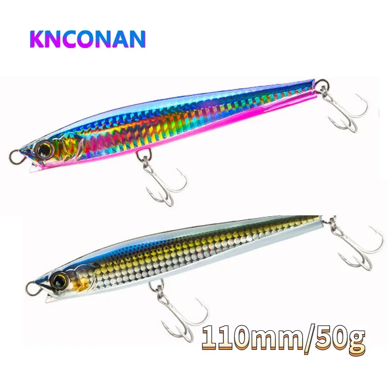 Señuelo Minnow lápiz para lubina – cebo artificial agua salada