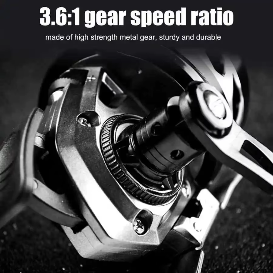 Carrete Baitcasting BL39 Aluminio – Recogida potente 3.6:1 - imagen 5