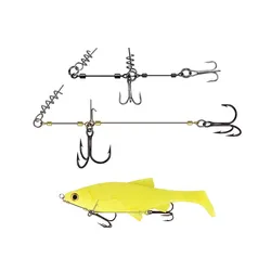 Waterboy Kit anzuelos triples – Rig tornillo para Lucio