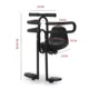 Asiento delantero infantil universal acolchado con reposabrazos