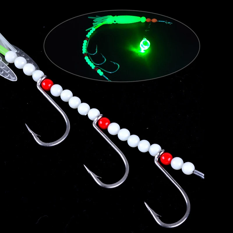 Señuelo calamar luminoso UV wobbler para rockfishing en mar - imagen 2