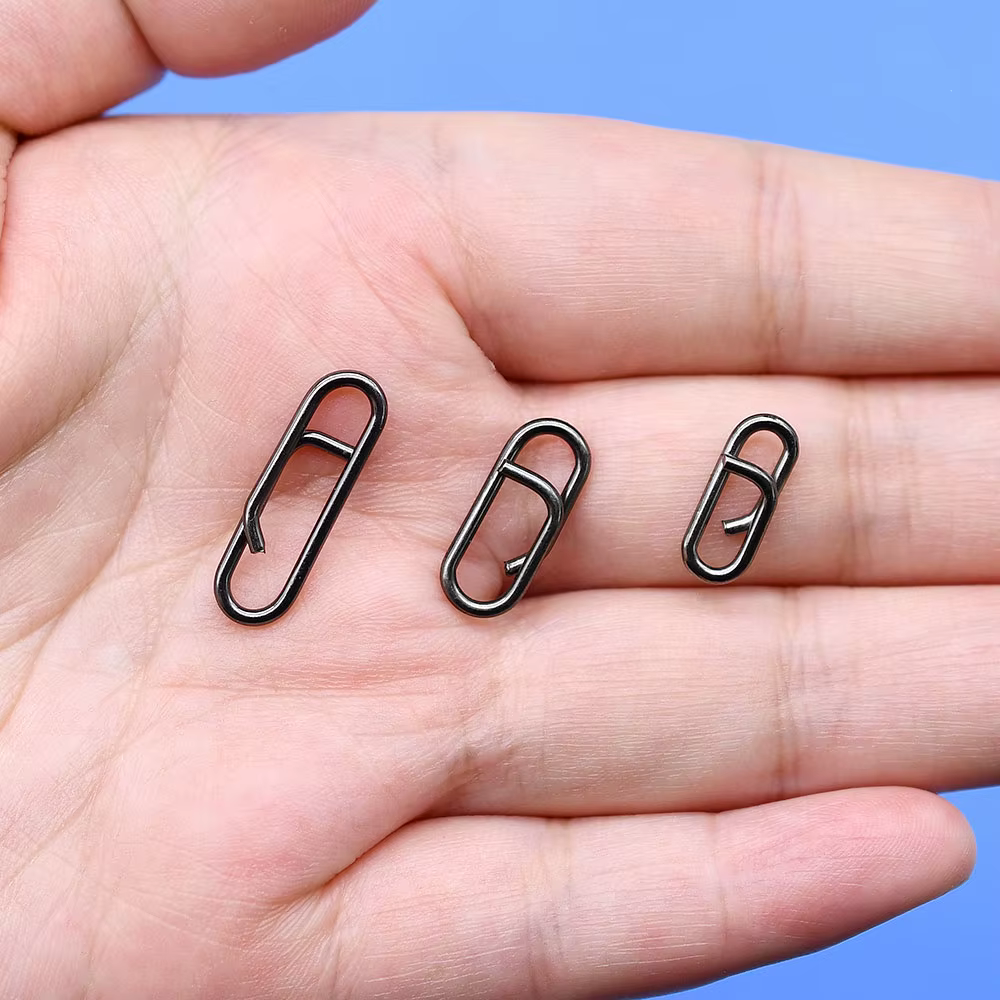 Clips Rápidos Acero Inoxidable – Conectores para Señuelos - imagen 2