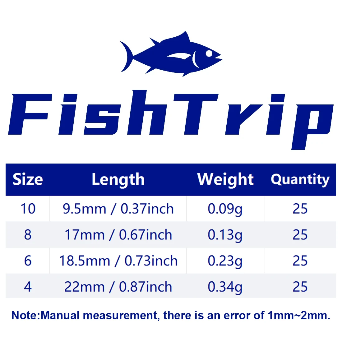 Anzuelos para carpa FishTrip – Boca ancha, con y sin púa - imagen 3