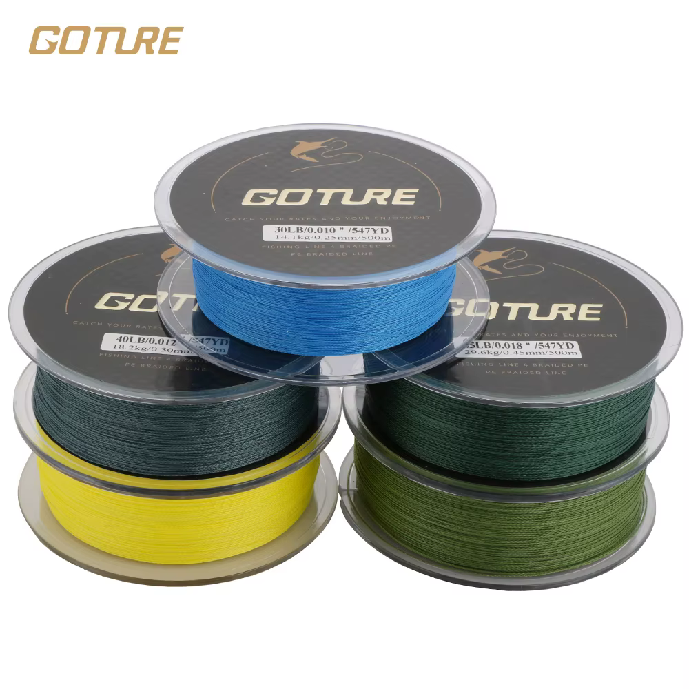 Goture línea PE trenzada multicolor resistente a la abrasión - imagen 3