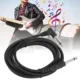 Cable de guitarra con conector jack 6,35 mm en ángulo recto, PVC - imagen 2