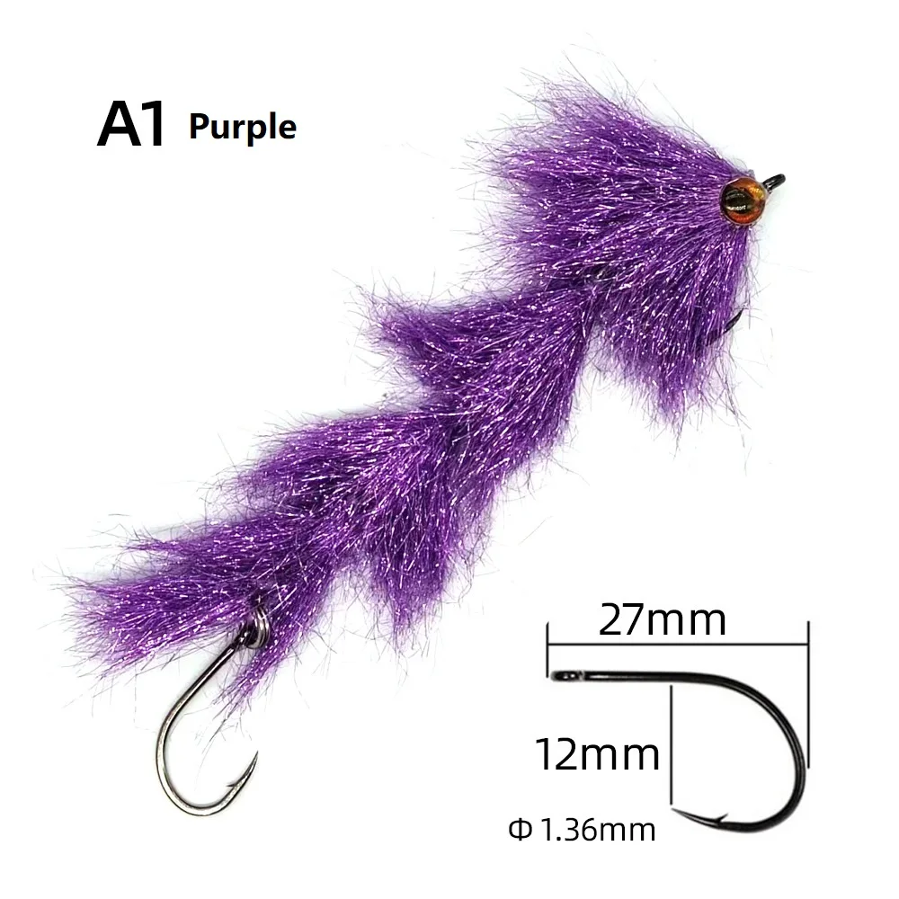 Moscas de pesca streamer multisección con cambiador Finesse Gamefish - imagen 4