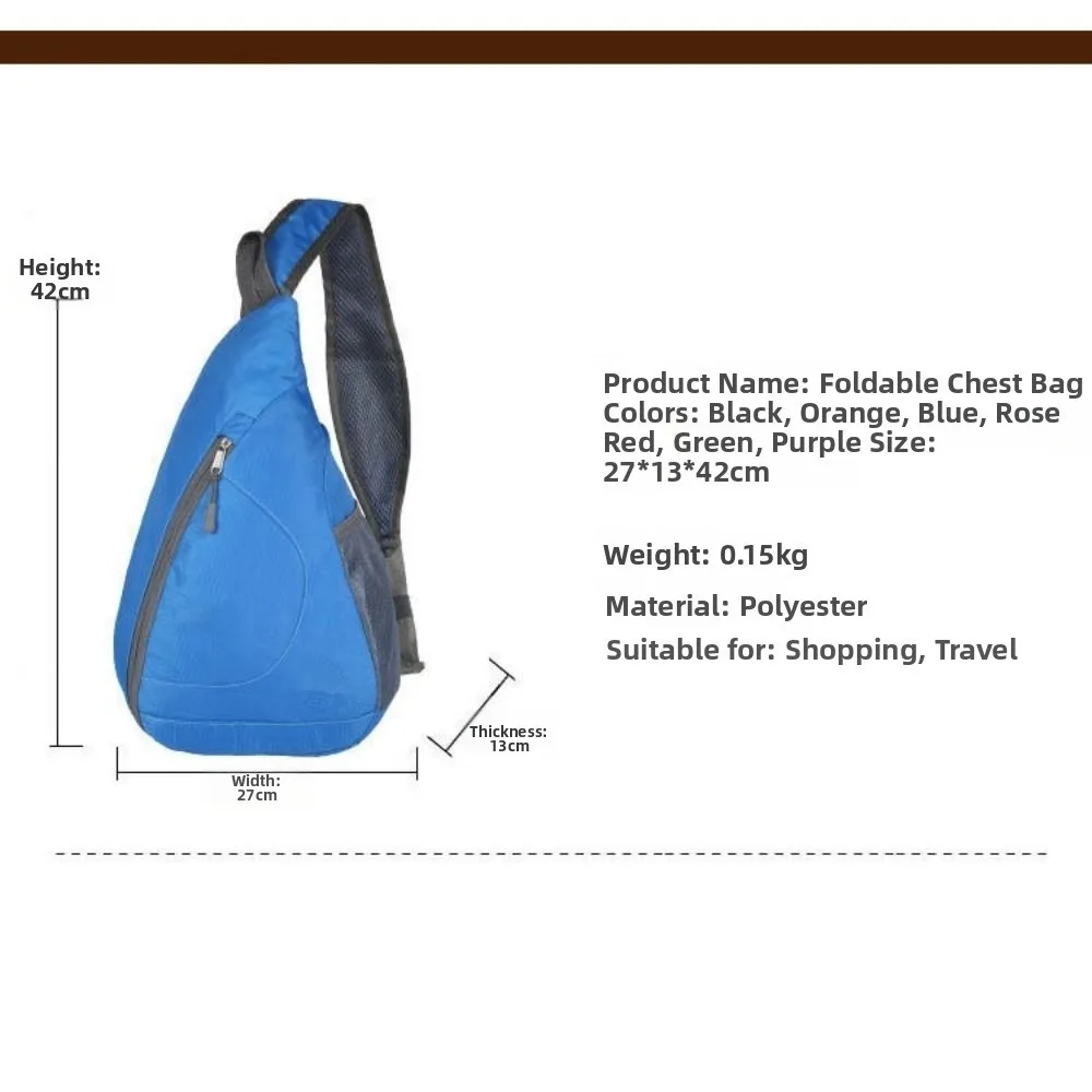 Bandolera impermeable para pesca y senderismo al aire libre - imagen 5