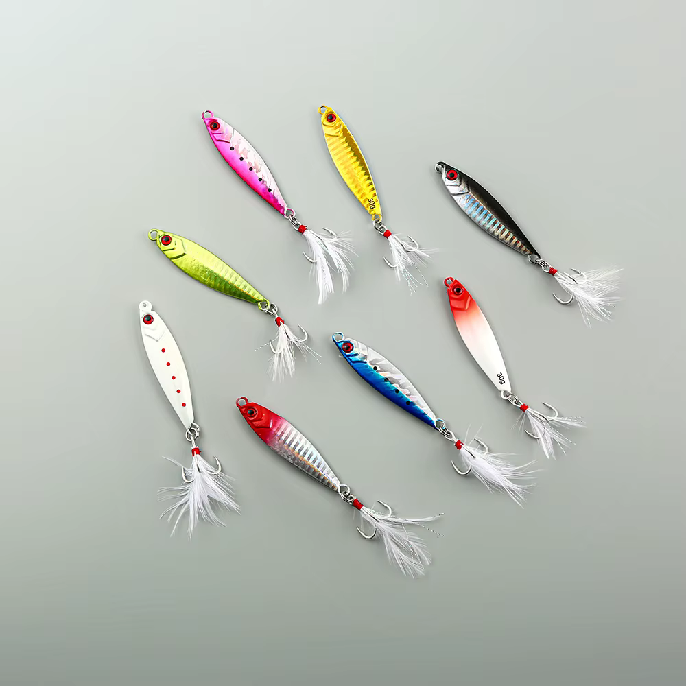 DRAGER Cuchara Jig Metal para Lubina - Señuelo de Pesca