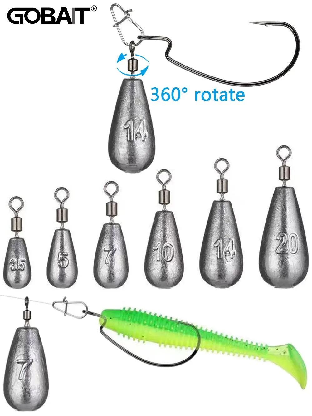 Detallado de forma de gota de agua
