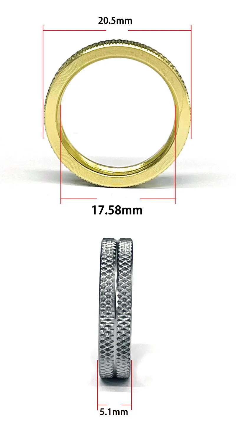 Detalles de anillo embellecedor TN81