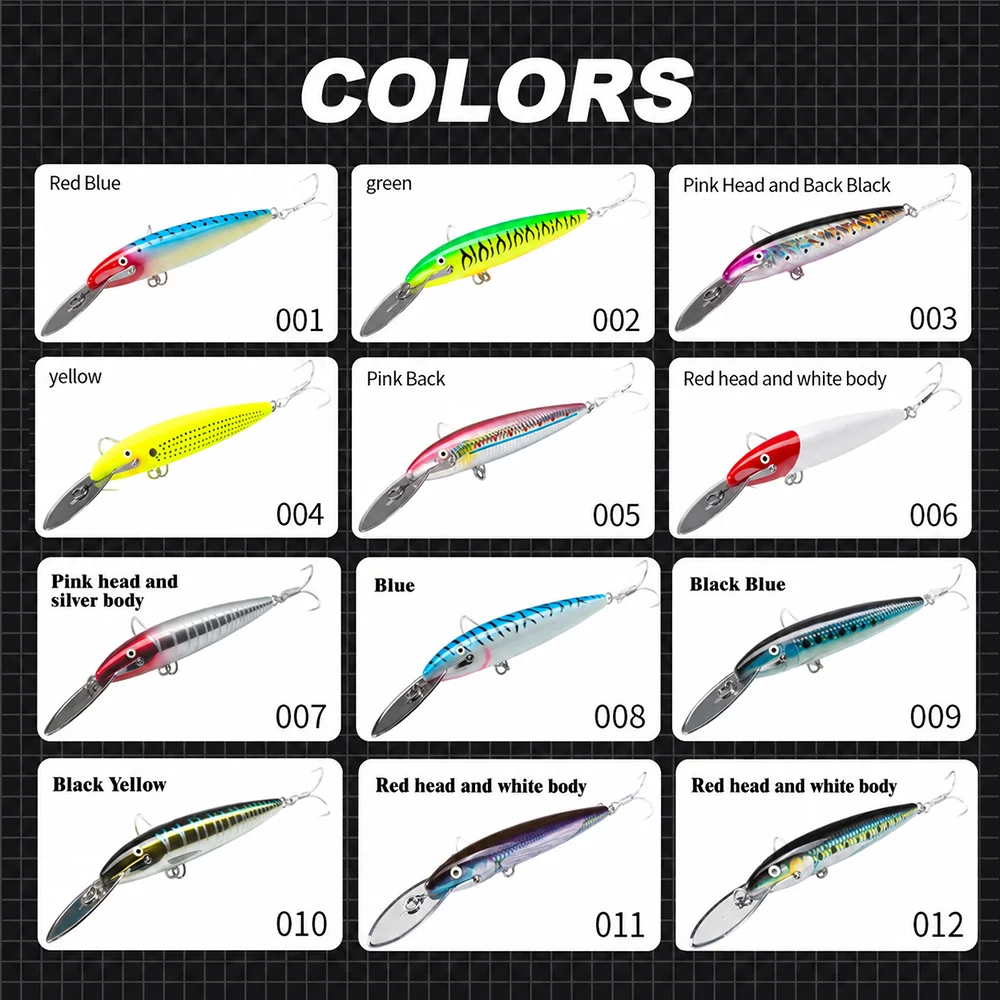 Hunthouse Countdown Magnum Minnow hundible señuelo duro - imagen 5