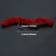 Moscas para salmón Juan Worms tipo pupa con rayas rojas - imagen 4