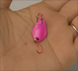 Spoon doble pala colores para lubina señuelo de pesca