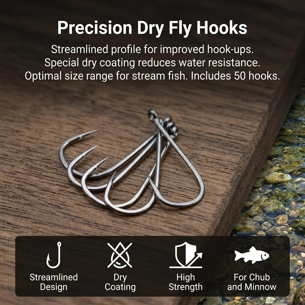 Anzuelos de pesca de acero con alto carbono y púas afiladas