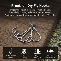 Anzuelos de pesca de acero con alto carbono y púas afiladas