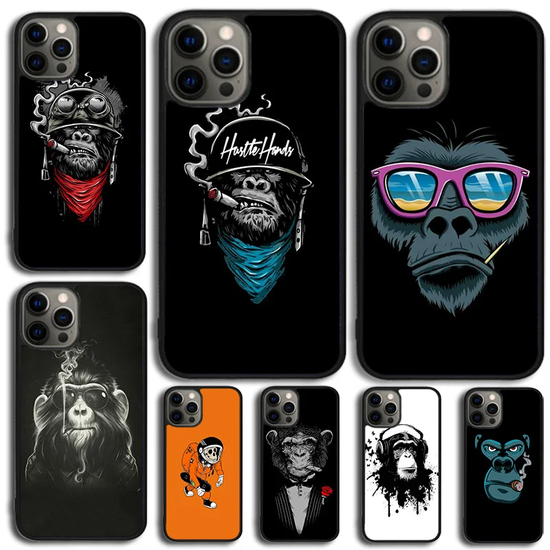 Funda de teléfono con mono de dibujos animados para iPhone 17 Air 15 - imagen 4