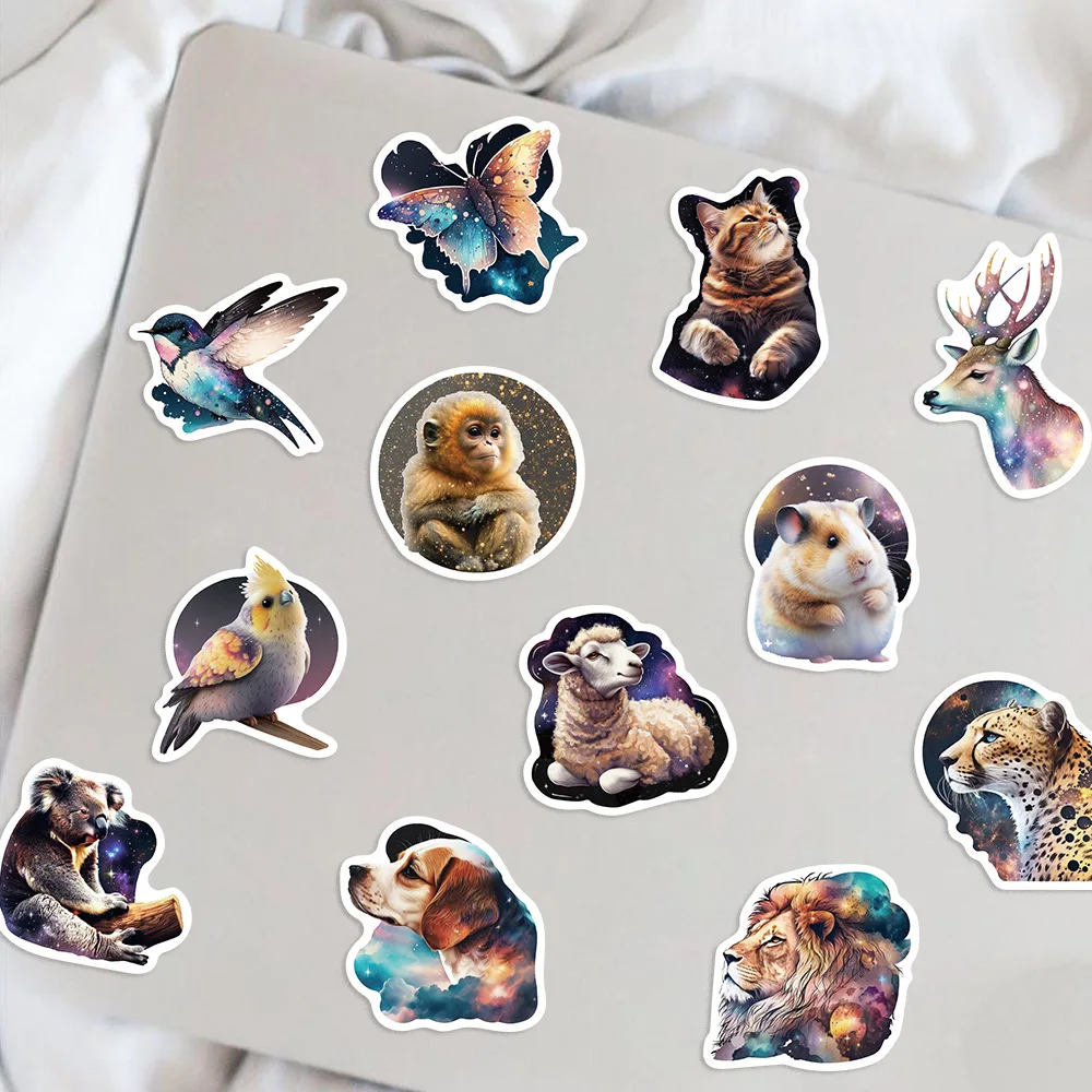 Pegatinas impermeables infantiles de animales y estrellas - imagen 2
