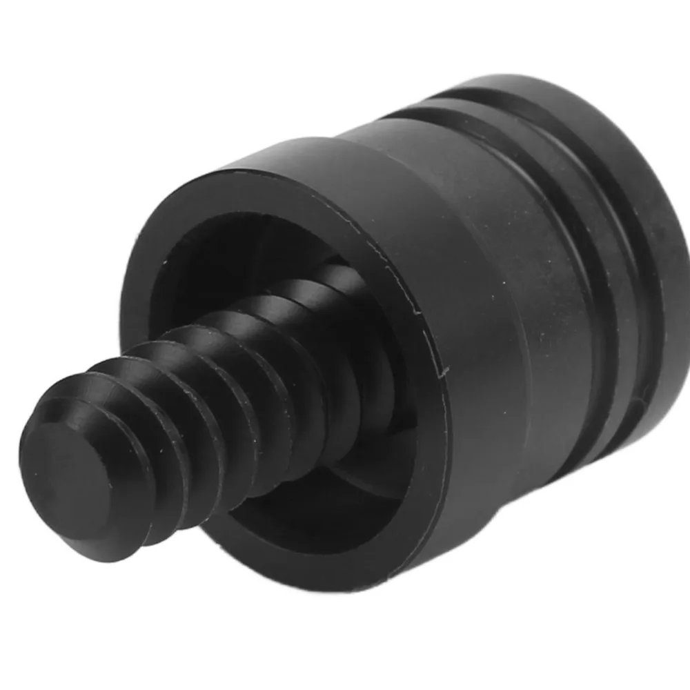 Protector de unión roscado de taco de billar de plástico negro - imagen 2