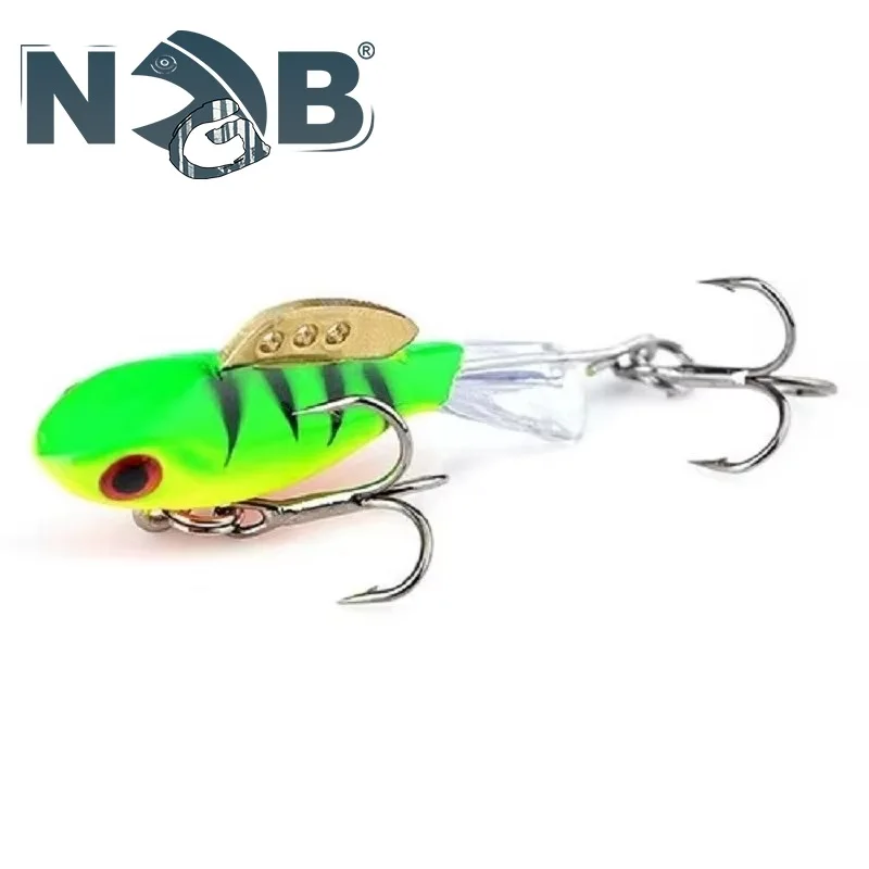 Señuelo Jigging NGB metálico – Cebo duro 3D para lucio en hielo