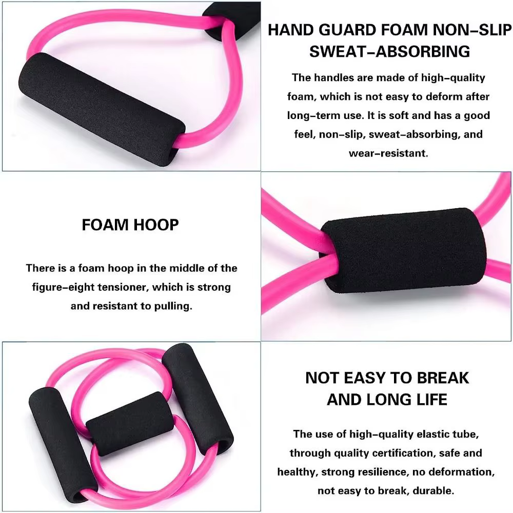 Banda Elástica de Resistencia Nivel 8 para Yoga, Pilates y Fitness - imagen 4