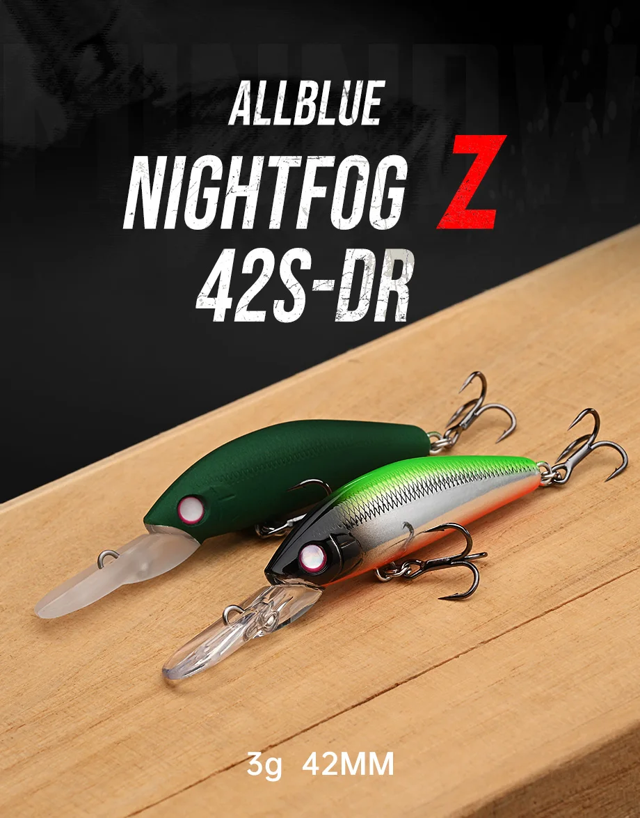 Señuelos tipo minnow wobbler para pesca de agua dulce