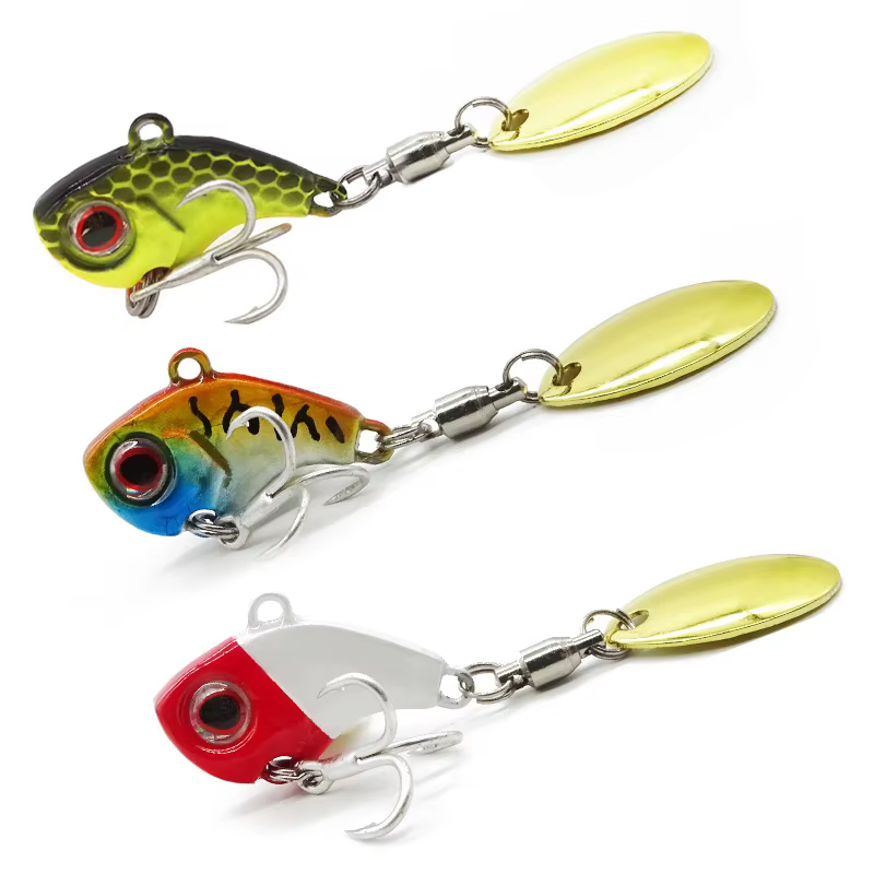 Metal Vib Jig Spinner Oscilante – Cuchara de Invierno para Pesca - imagen 3