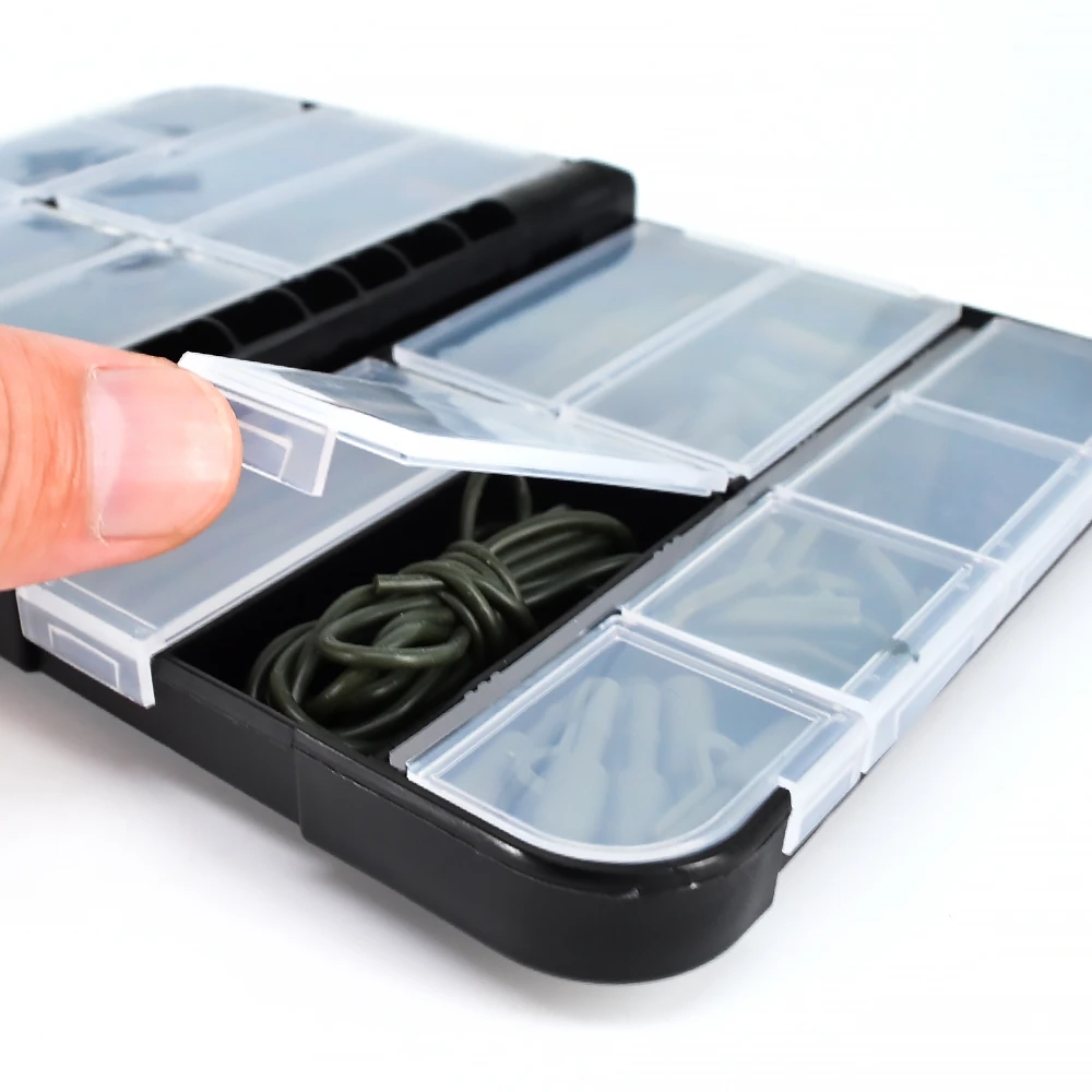 Caja organizadora del kit de aparejos de pesca de carpa