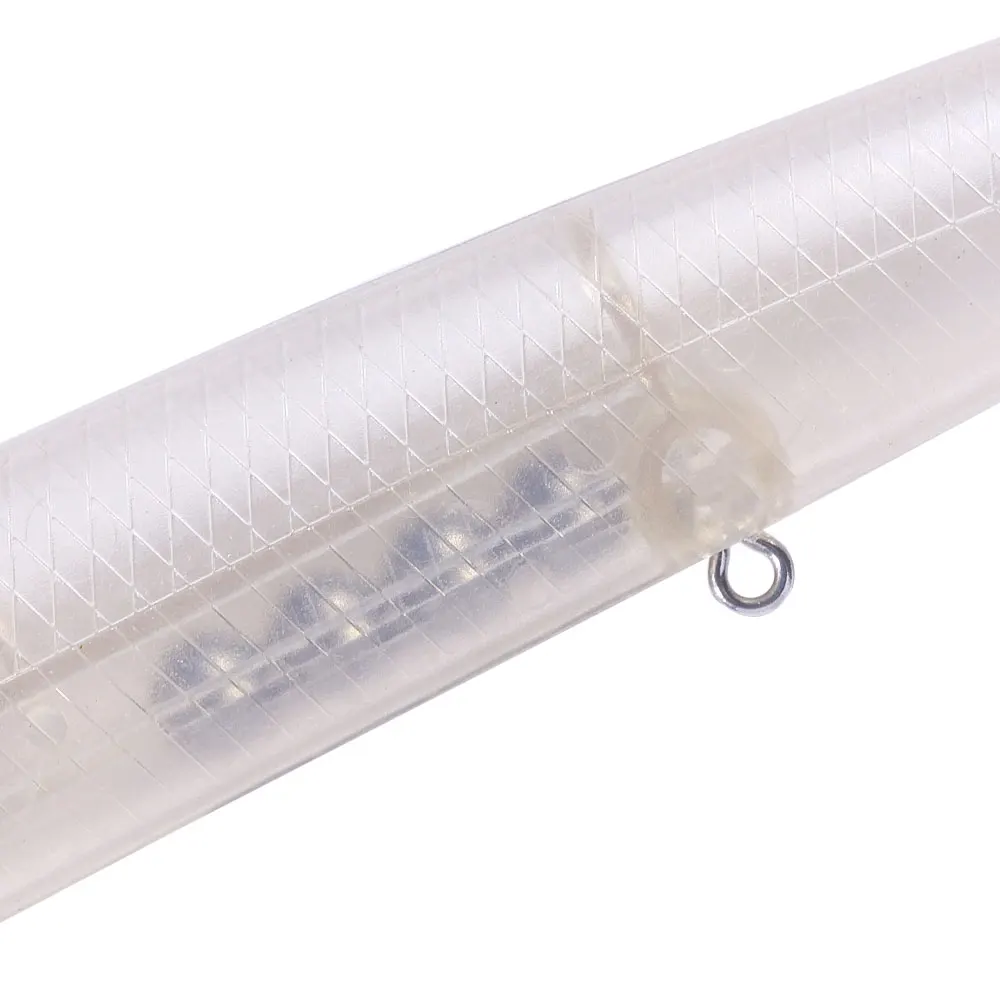 Señuelo minnow transparente sin pintar para personalizar - imagen 2