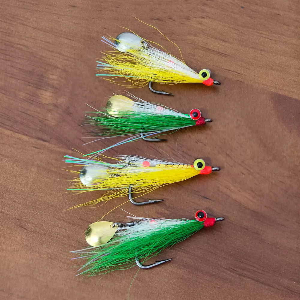 Clouser Minnow Moscas artificiales para pesca en agua salada y dulce - imagen 5