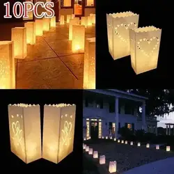 Farolillos de papel románticos para iluminación exterior boda eventos