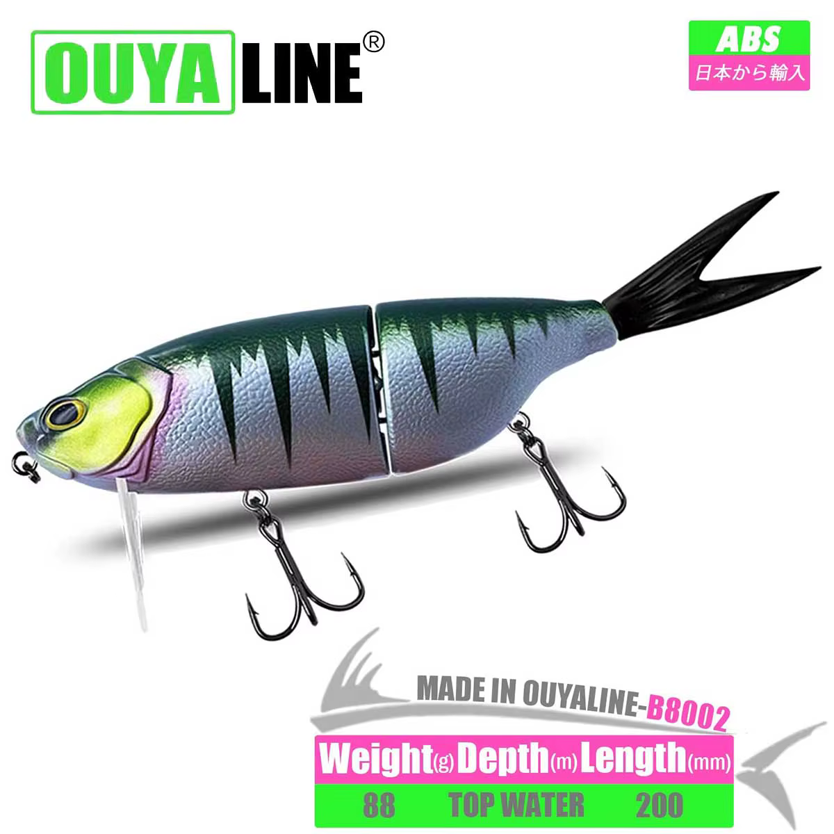 Señuelo Minnow Swimbait flotante – Cebo duro para lucio y perca - imagen 2