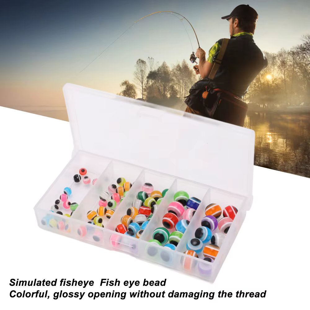 Cuentas de Pesca en Plástico – Kit Surtido de 4 a 8mm para Señuelos - imagen 2