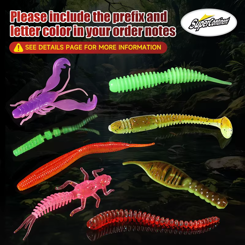 Kit de vinilos Supercontinent para pesca de depredadores - imagen 5