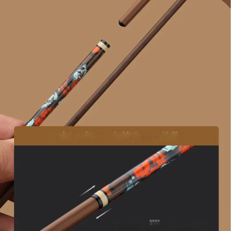 Caña portátil de carbono multitramos para pesca de carpa y bitterling - imagen 2