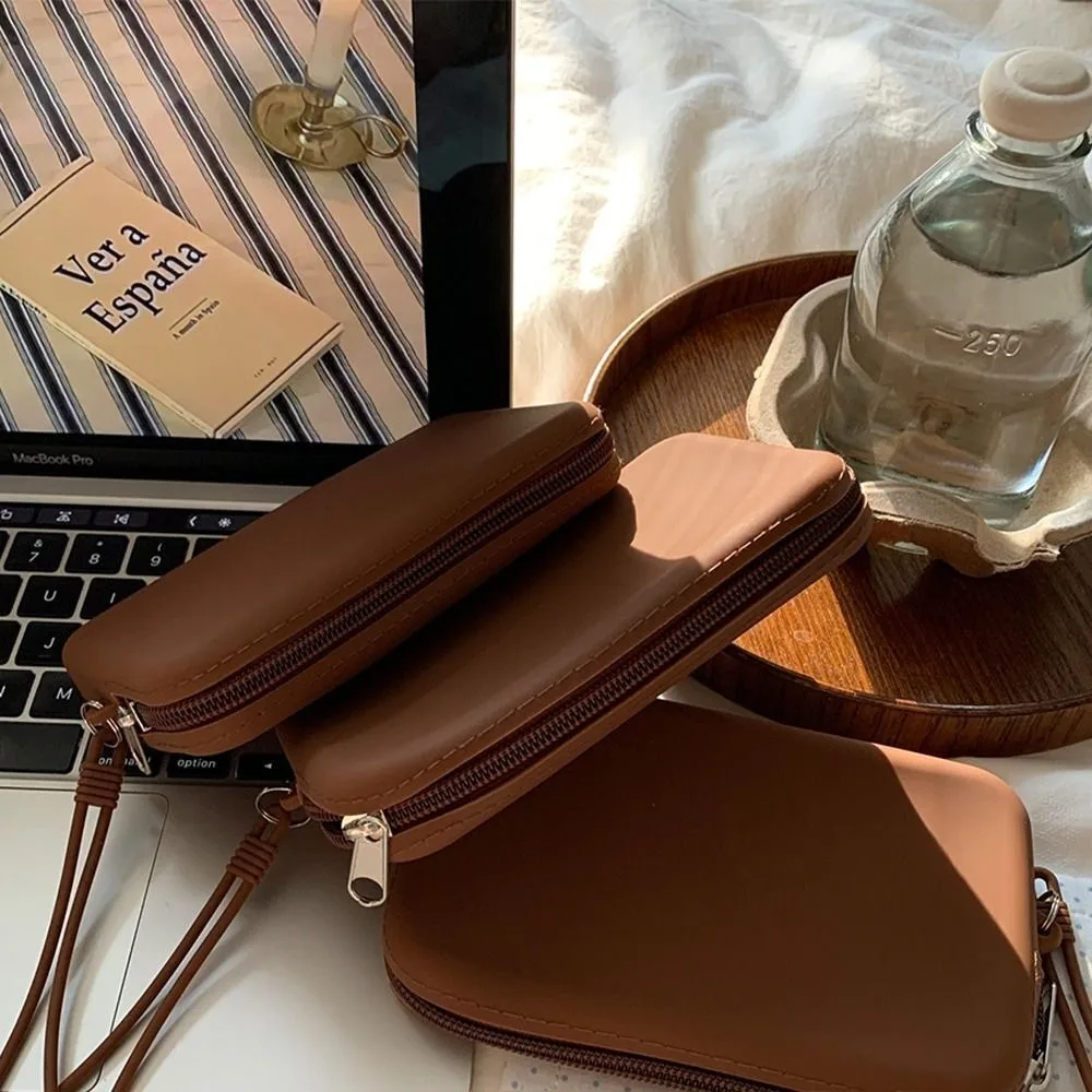 Bolsa de silicona rectangular para pequeños objetos organizador