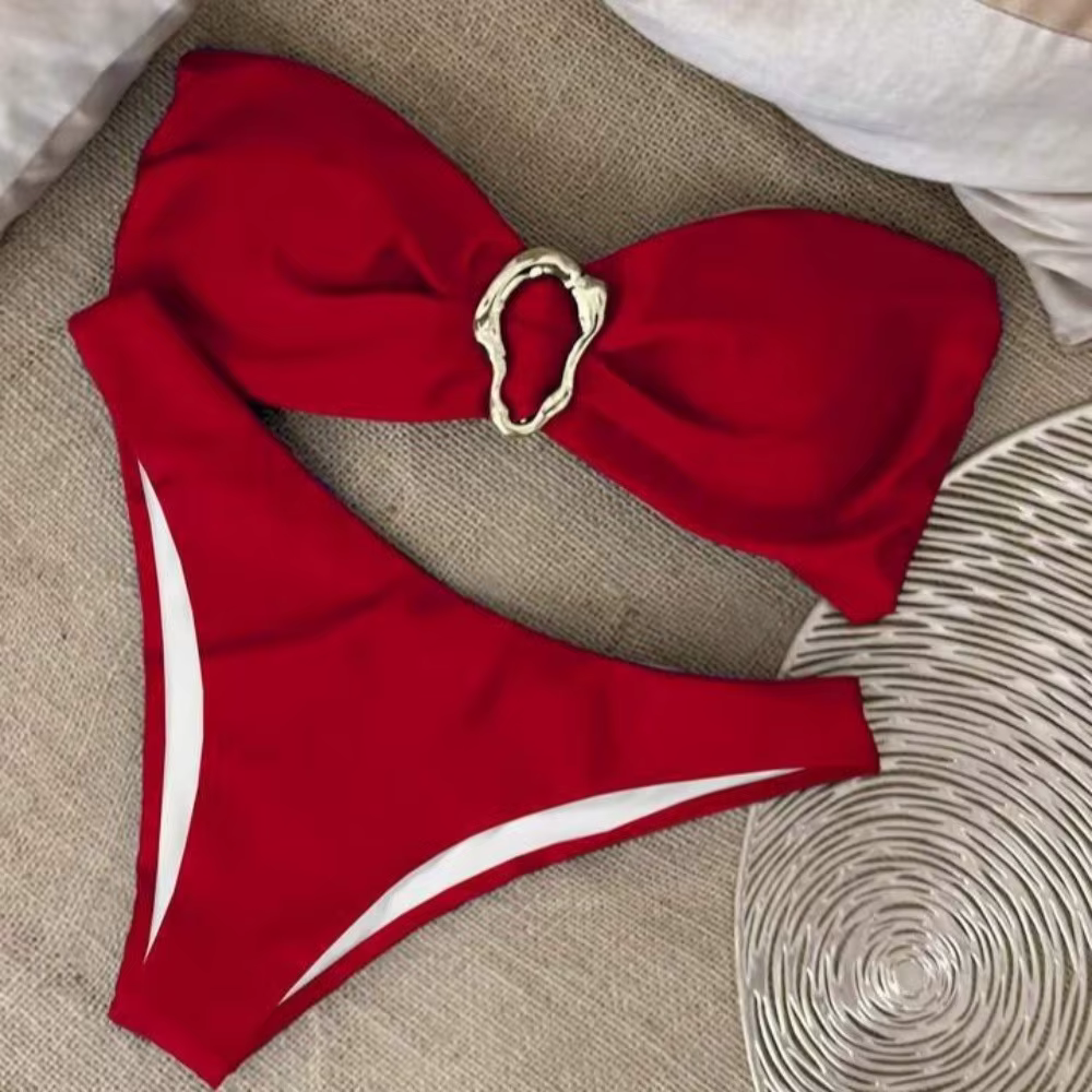Bikini Bandeau Push-Up 2 piezas – Traje de baño verano - imagen 3