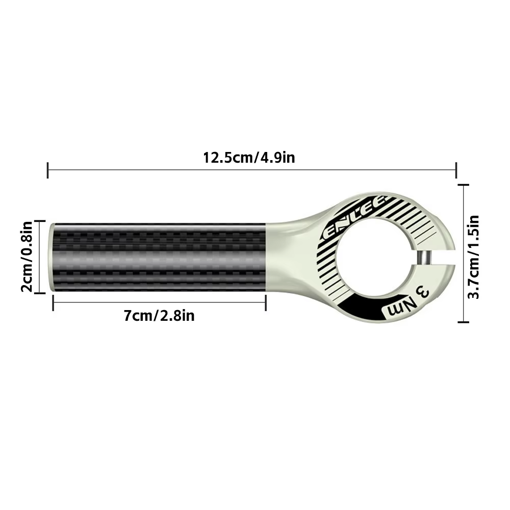 Acoples de manillar para bicicleta, ligeros y de ángulo ajustable - imagen 5