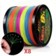 JOF X8 Línea trenzada PE agua salada para bass y carpa - imagen 5
