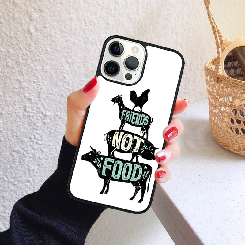 Funda vegana para iPhone con diseño de citas animales