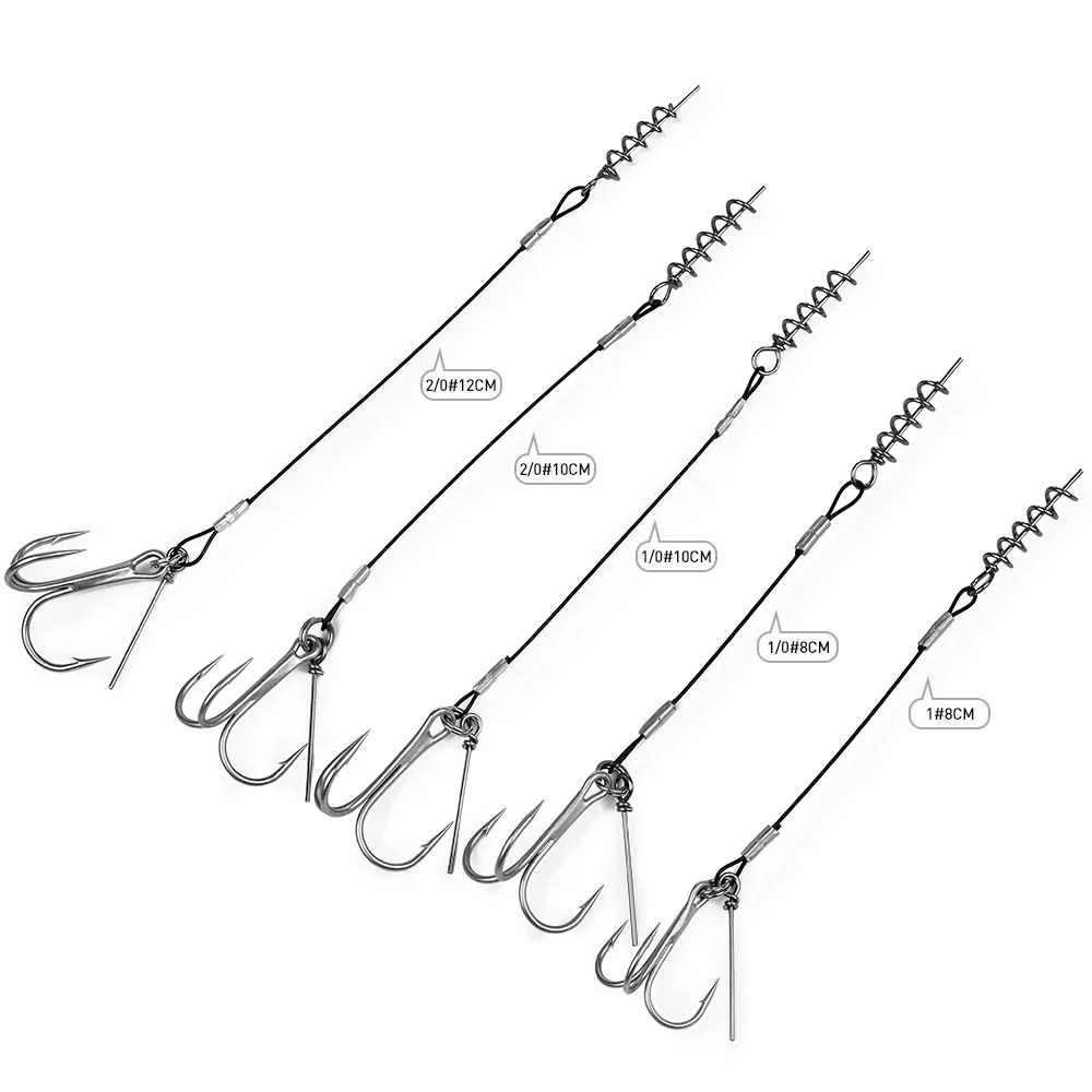PROBEROS Aparejo stinger para lucio con anzuelo triple