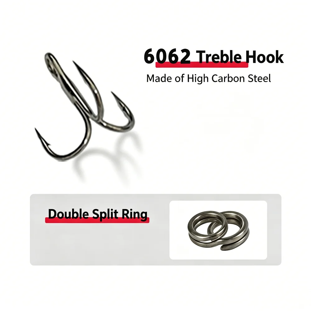 Popper de superficie con hélice para lubina, plopper giratorio - imagen 4