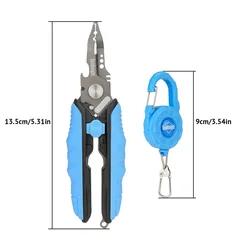 Alicates de Pesca SeaKnight SK008 – Acero Inoxidable con Titanio, Multifunción