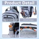 NUNATAK Bolsa impermeable para pesca de cintura resistente al desgaste - imagen 2