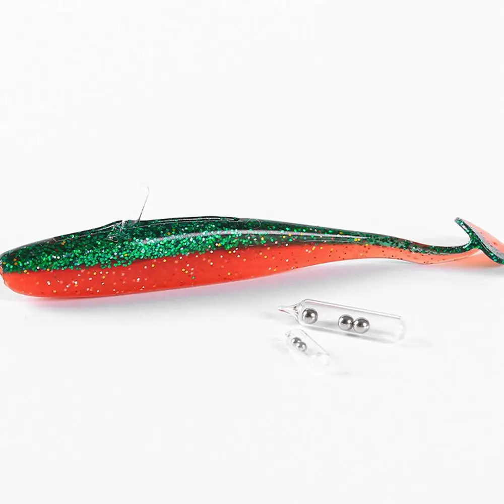 Sonajeros de pesca con tubo de inserción para agitar y señuelo blando - imagen 3
