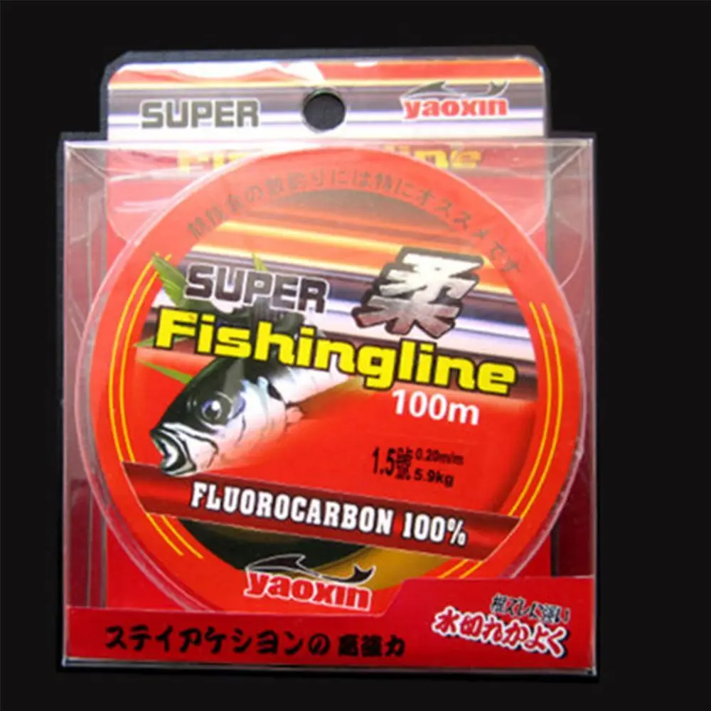 Hilo de pesca blanco y flexible